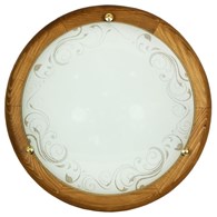 HERBA PLAFON 40 DREWNO STANDARD 1X60 W E27 DĄB