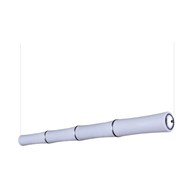 Bamboo 4 pendant (white)