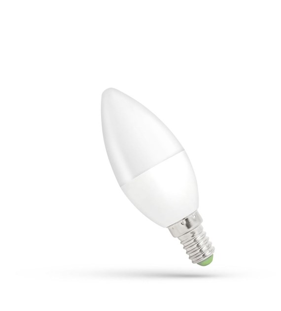 Żarówka LED Świeczka E14 6W WW WOJ+13026