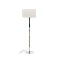 SAVOY Podłogowa 1L Chrom/Biały