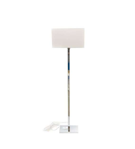 SAVOY Podłogowa 1L Chrom/Biały