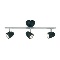 TOBO Sufitowa 3L Chrom/Czarny