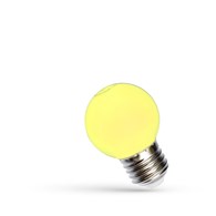 LED KULKA E-27 230V 1W YELLOW SPECTRUM