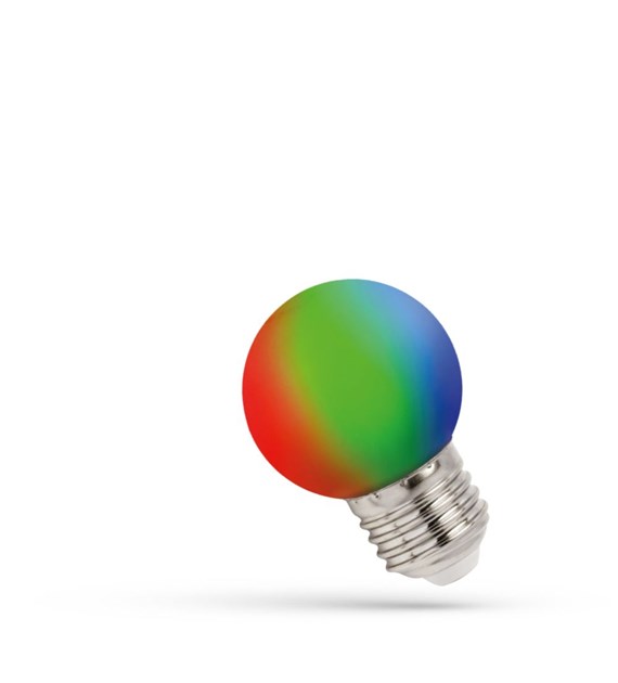 Kulka / ball E27 230V 1W RGB
