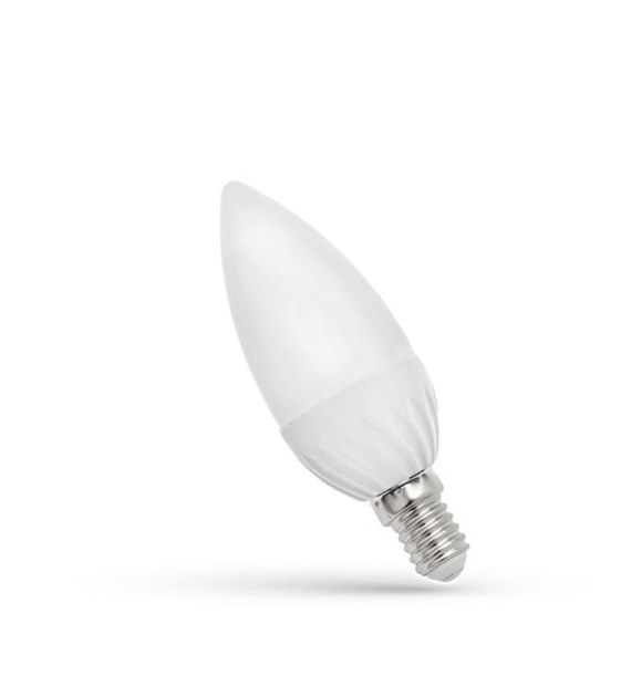Żarówka LED Świeczka E14 6W NW WOJ+13758