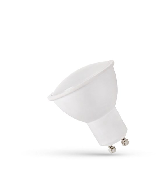 Żarówka LED z matową szybką GU10 1,5W CW WOJ+13269