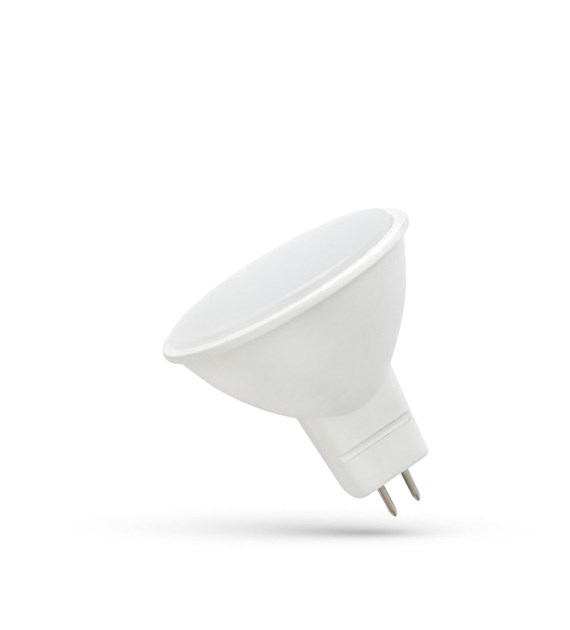 LED MR16 12V 4W CW mleczna szybka/milky glass