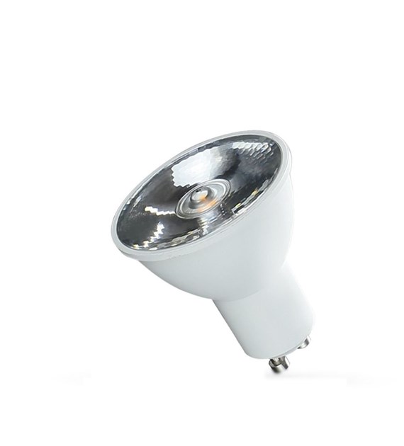 LED GU10 230V 6W SMD 10st  CW z soczewką SPECTRUM