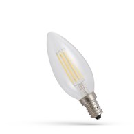 Żarówka LED Świeczka E14 4W NW CLEAR WOJ+14332