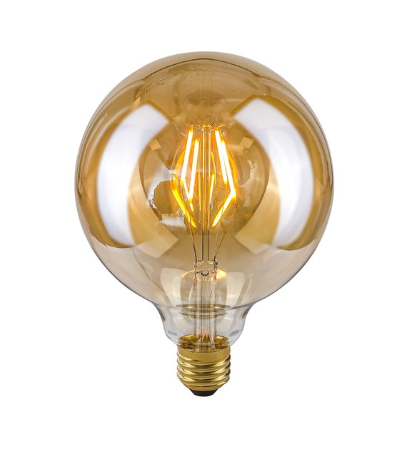 E27 4W 2200K G125 Amber LDS-G125-A G125