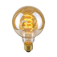 E27 4W 2200K G95 Spiral Amber LDS-G95-SA G95