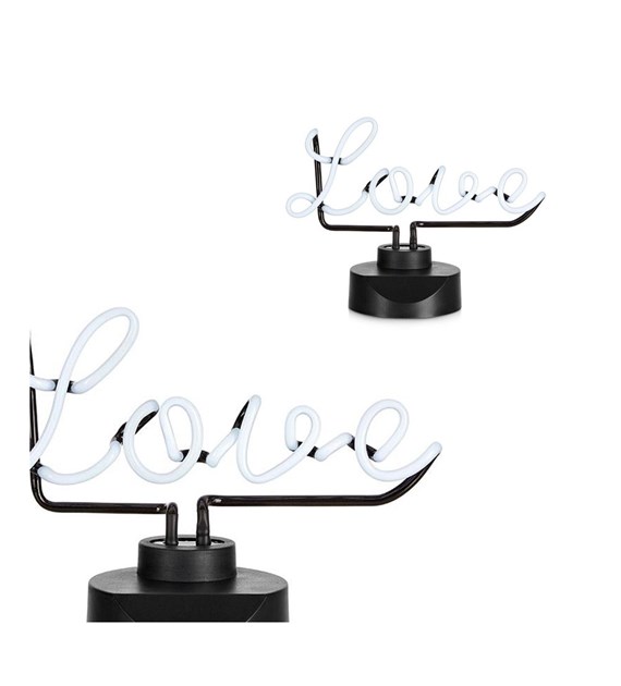 TEXAS Neon Dekoracja świetlna stołowa Love 704435