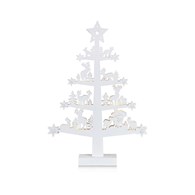 PRINCE Dekoracja świetlna stołowa Tree 47cm Biała