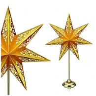 VALLBY Dekoracja stołowa gwiazda 66cm Złoty 702849