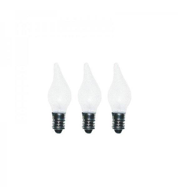 Zapasowa Żarówka Matowy 14V 3W 3-p E10