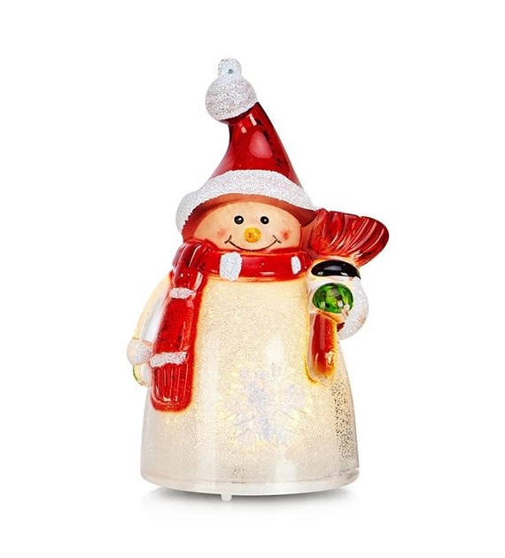 SIGGE Dekoracja świetlna stołowa bałwan