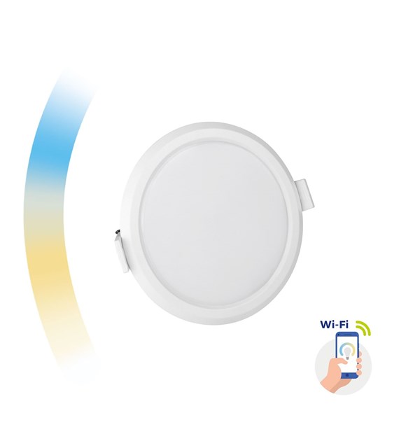 ALGINE 6W CCT+DIM Wi-Fi Spectrum SMART round