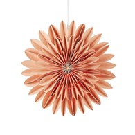 CORNELIA Dekoracja gwiazda 60cm Jasny brąz W/O szn