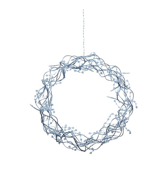 LIBRA Dekoracja 35cm Dekoracja 30L LED Srebrny 702