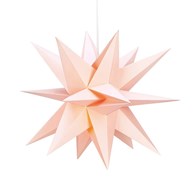 SKILLINGE 3D Dekoracja wisząca gwiazda różowy 7044