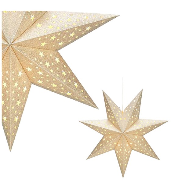 SOLVALLA Pendant Star 45 Gold 704419 Markslojd