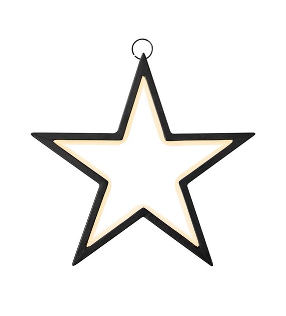 VEGA Dekoracja wisząca gwiazda Czarny 704848 Marks