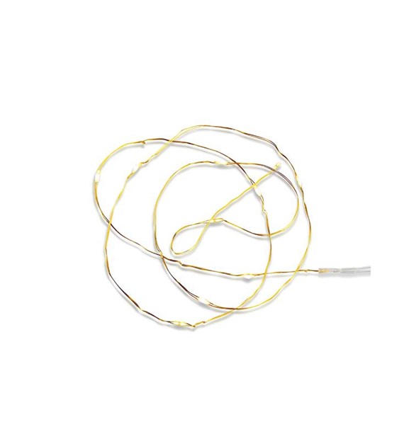 MINI Łańcuch świetlny wewnętrzny 20 LED Miedź 7041