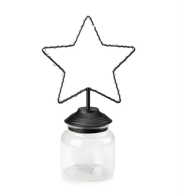 SWEETIE Gwiazda stołowa 15L Czarny/Przezroczysty 7