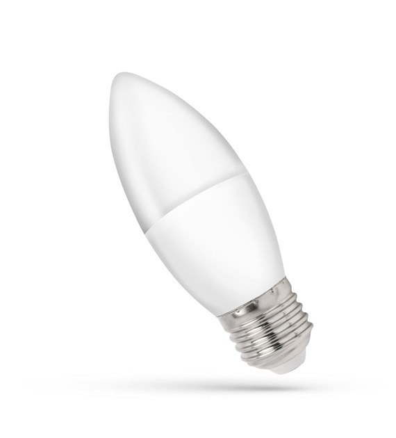 Żarówka LED świecowa E27 1W NW WOJ+14455