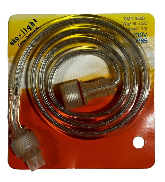 Wąż LED 1m zimna biel EKW1553