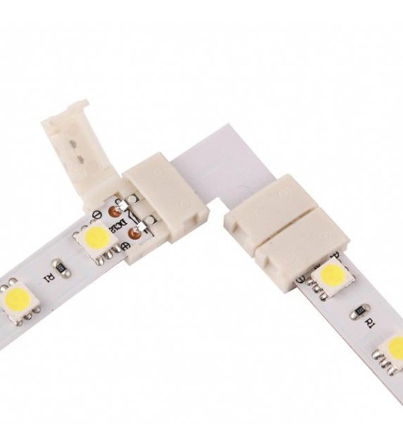 Złączka LED 8mm - kształt  L  EKPZ005
