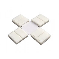 Złączka LED 8mm - kształt  +  EKPZ6114
