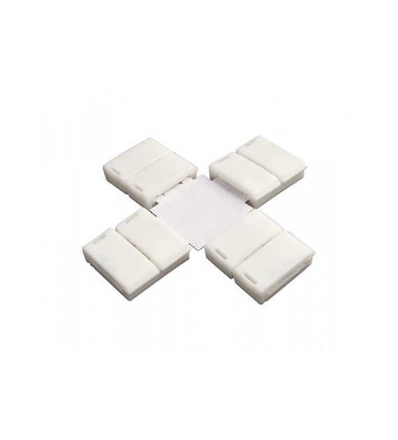 Złączka LED 8mm - kształt  +  EKPZ6114