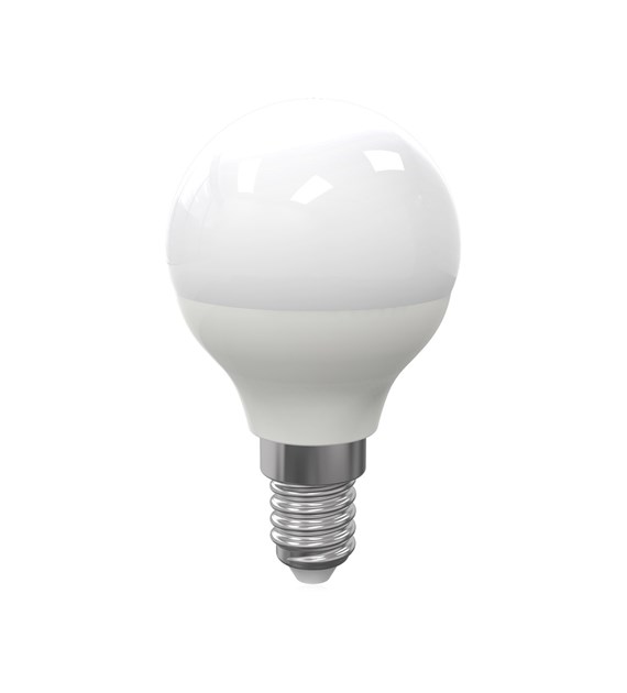 Żarówka LED kulka 7W E14 G45 zimna biel EKZA5834