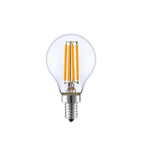 Żarówka LED E14 4W G45 2700K Filament EKZF022