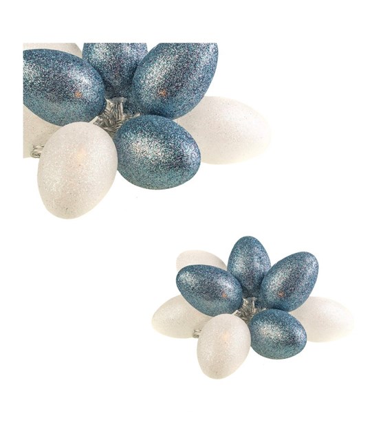 Duże plastikowe jajka wielkanocne EKD3938