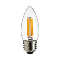 Żarówka LED 4W C37 E27 4000K FILAMENT EKZF103