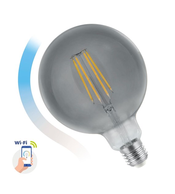 LED GLOB G125 4,9W E-27 COG 230V CCT WiFi