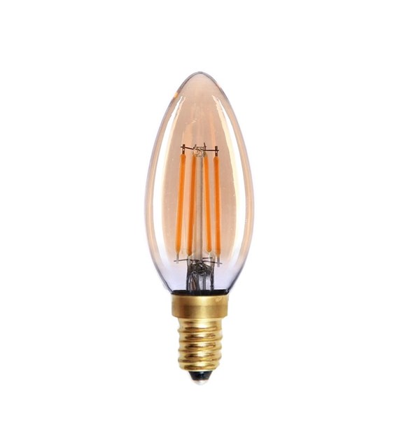 Żarówka LED 4W Amber E14 2200K DIMM
