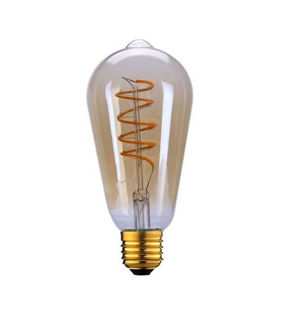 Żarówka LED 6W Spiral Amber E27 2200K 3S DIMM