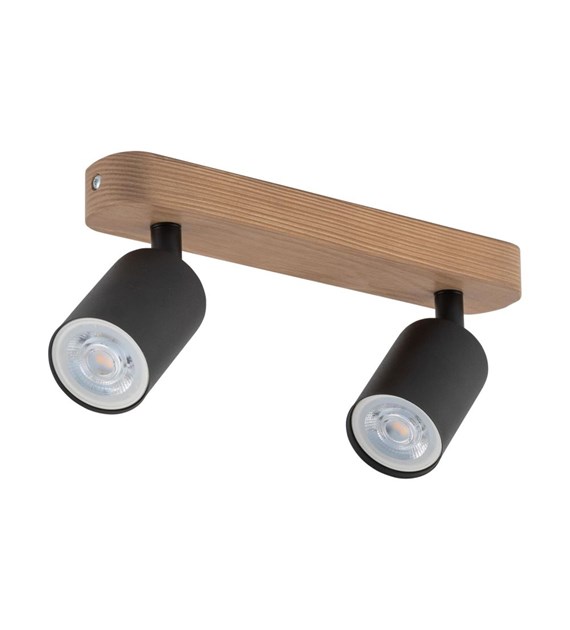 TOP WOOD CZARNY/DĄB 3291