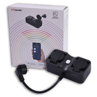 Podwójna wtyczka WiFi zewnętrzna 10A SMART