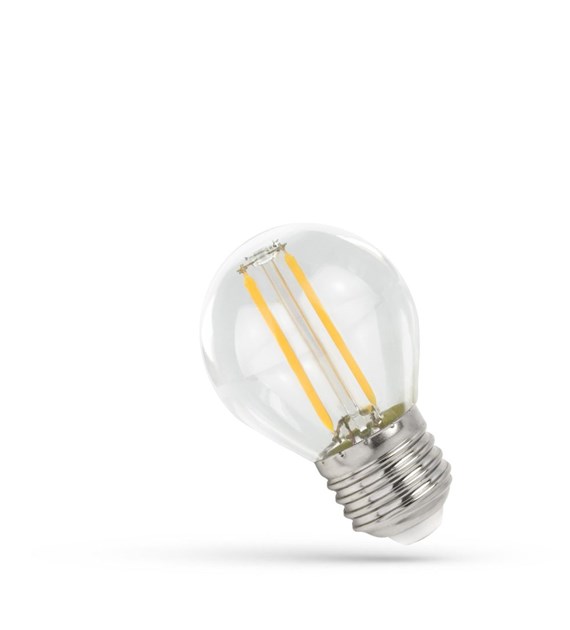 Żarówka LED Kulka 1W E27 COG WW WOJ+14581