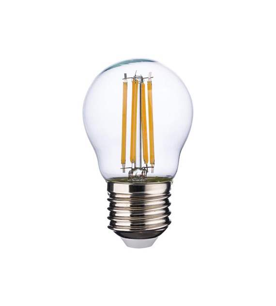 Żarówka kulka LED E27 4,5W WW P45 CLEAR 3573
