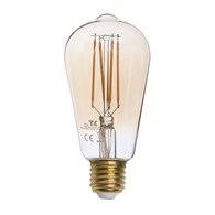 Żarówka LED E27 6,5W WW ST58 AMBER 3792