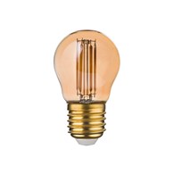 Żarówka kulka LED E27 4,5W WW P45 AMBER 3572