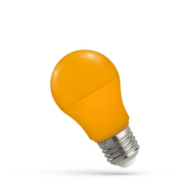 Żarówka LED GLS 4,9W E27 ORANGE WOJ+14609 Spectrum