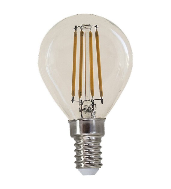 Żarówka LED kulka E14 G45 4W WW FILAMENT 79048