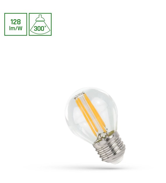 Żarówka LED COG Kulka 5,5W E27 NW WOJ+14397_5.5W S