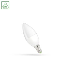 Żarówka LED Świecowa 1W E14 WW WOJ+14451_1W